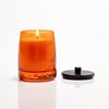 candela Manteca n.15 con coperchio legno