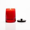 candela Manteca n.19 con coperchio legno